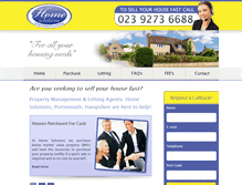Tablet Screenshot of homesolutions.me.uk
